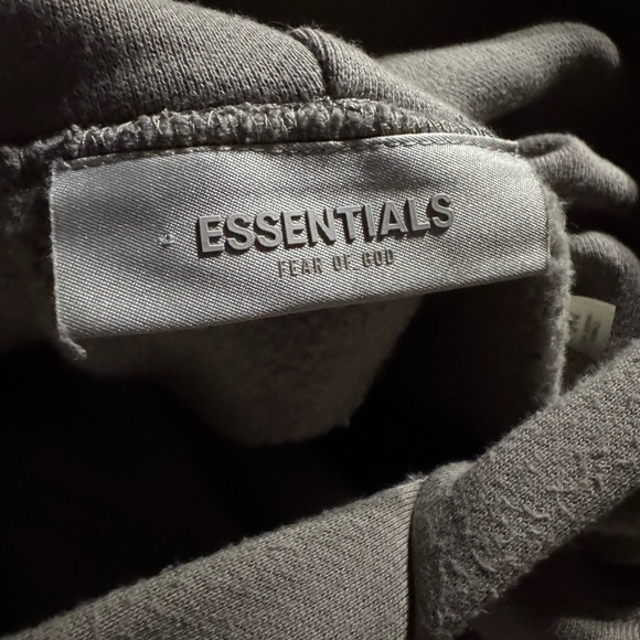 Fear of God Essentials Hoodie Wood (2022) Size Medium - Picture 10 of 11